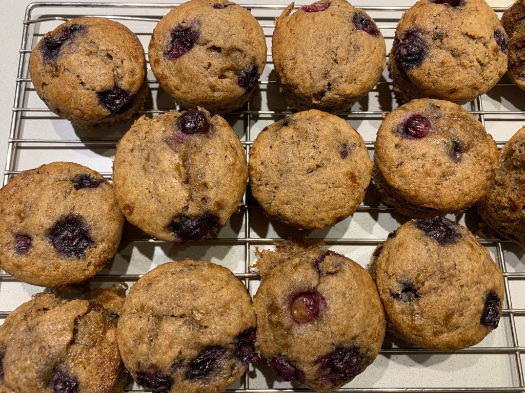 Pemberton Blueberry Banana&nbsp;Muffins
